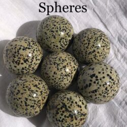 Dalmation Jasper Spheres
