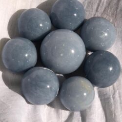 Angelite Spheres