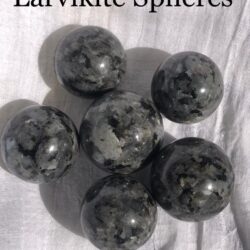 Larvikite Spheres