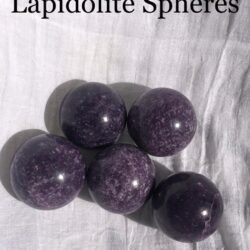 Lapidolite Spheres